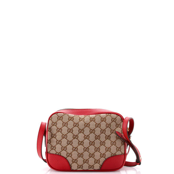 Bree Disco Crossbody Bag Gg Canvas With #188728G99B - Picture 3 of 7